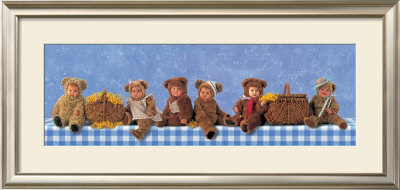 Teddy Bears Picnic by Anne Geddes Pricing Limited Edition Print image