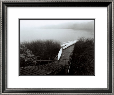 Racing Sculls, Lake Merced, San Francisco, 1995 by Mark Citret Pricing Limited Edition Print image