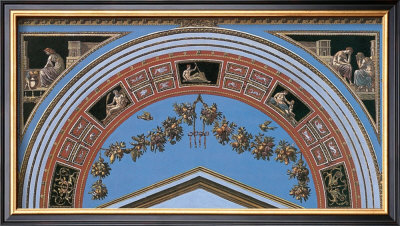 Loggia In The Vatican Iv (Detail) by Raphael Pricing Limited Edition Print image