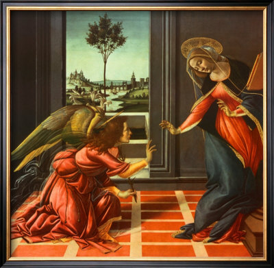 Annunciation by Sandro Botticelli Pricing Limited Edition Print image