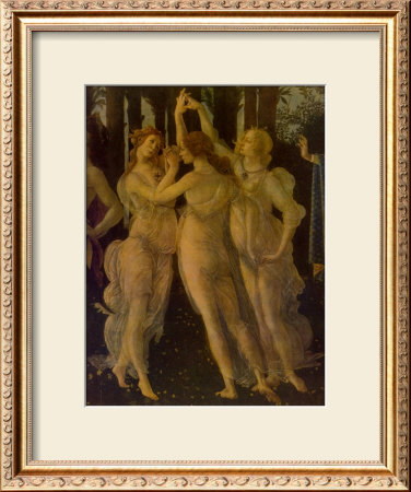 Three Graces by Sandro Botticelli Pricing Limited Edition Print image