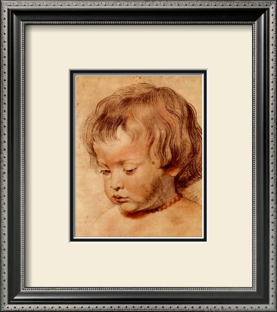 Head Of A Boy by Peter Paul Rubens Pricing Limited Edition Print image