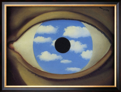 Le Faux Miroir, C.1950 by Rene Magritte Pricing Limited Edition Print image