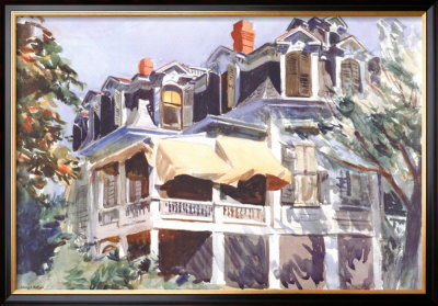 The Mansard Roof, C.1923 by Edward Hopper Pricing Limited Edition Print image