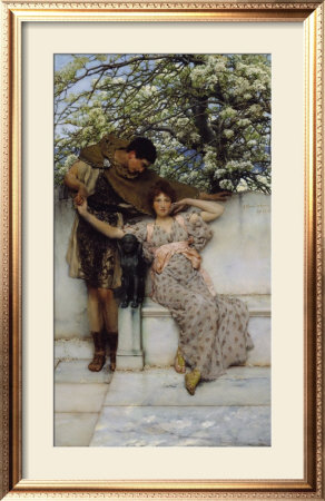 Promise Of Spring, C.1890 by Sir Lawrence Alma-Tadema Pricing Limited Edition Print image