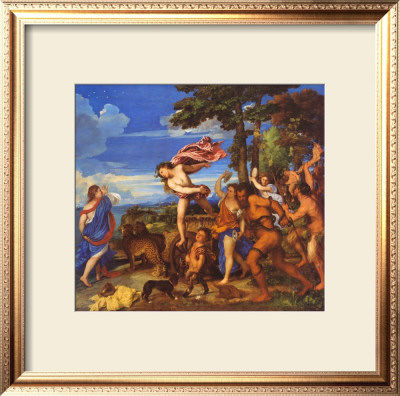 Bacchus And Ariadne by Titian (Tiziano Vecelli) Pricing Limited Edition Print image
