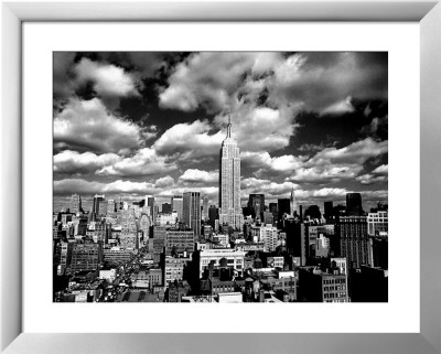 New York, New York, Sky Over Manhattan by Henri Silberman Pricing Limited Edition Print image
