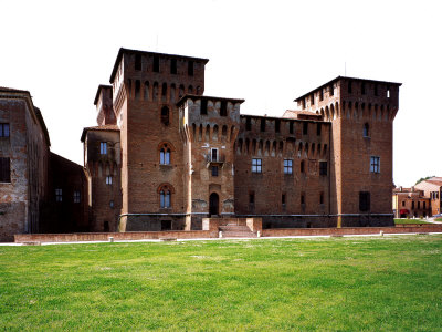Castle Of San Giorgio In Mantua by Gaetano Previati Pricing Limited Edition Print image