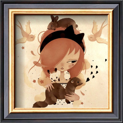 Mon Petit Furet by Candy Bird Pricing Limited Edition Print image