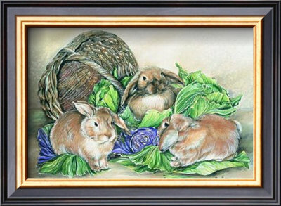 A Hare's Treasure by Kym Garraway Pricing Limited Edition Print image