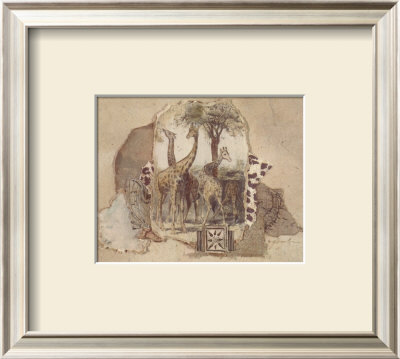 African Odyssey, Giraffes by Joyce Combs Pricing Limited Edition Print image