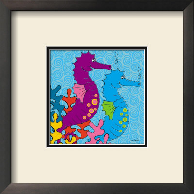 Sally Seahorse by Liv & Flo Pricing Limited Edition Print image
