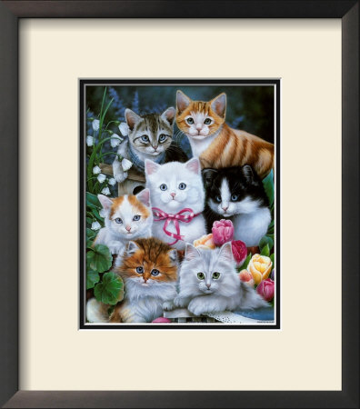 Kitties I by Jenny Newland Pricing Limited Edition Print image