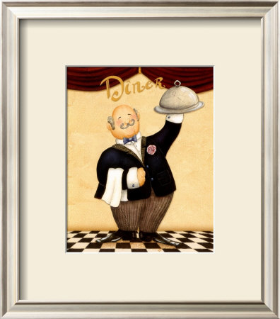 The Waiter, Diner by Daphne Brissonnet Pricing Limited Edition Print image