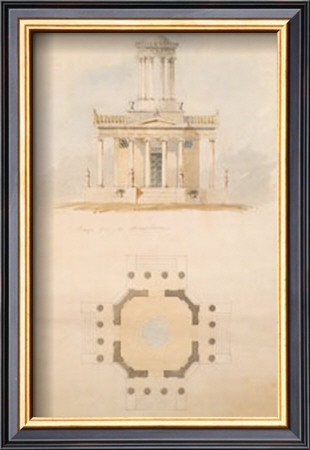 Design For A Mausoleum by Richley Pricing Limited Edition Print image