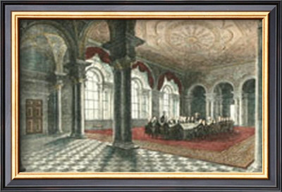 The Bank Parlor by F. Mackenzie Pricing Limited Edition Print image