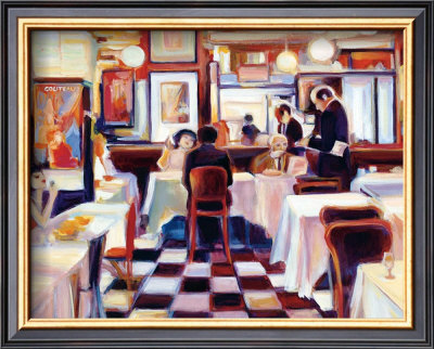 Bistro De La Nuit I by Lisa Homan-Conger Pricing Limited Edition Print image