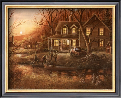 Canoe Trip by T. C. Chiu Pricing Limited Edition Print image