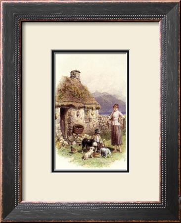 Highland Cottage by Myles Birket Foster Pricing Limited Edition Print image