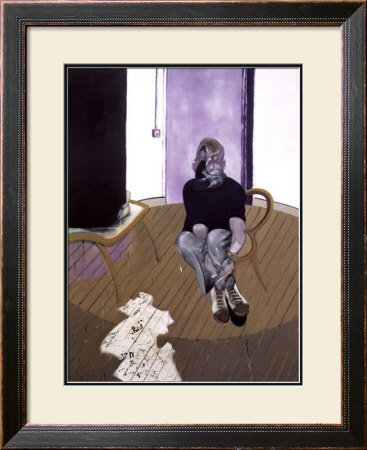 Self Portrait Seated, C.1973 by Francis Bacon Pricing Limited Edition Print image