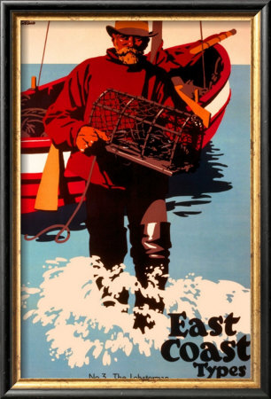 The Lobsterman, Lner Poster, 1923-1947 by Frank Newbould Pricing Limited Edition Print image