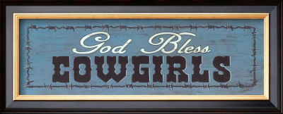 God Bless Cowgirls by Sue Allemand Pricing Limited Edition Print image