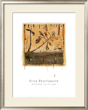 Blossom In Yellow by Erica Shuttleworth Pricing Limited Edition Print image