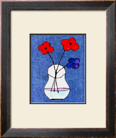 Flowers In Jeans I by J. Clark Pricing Limited Edition Print image