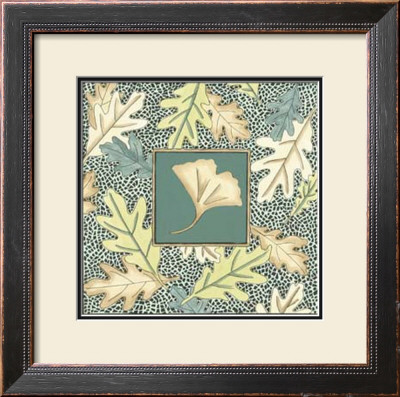 Ginkgo Leaf With Oak Medley by Nancy Slocum Pricing Limited Edition Print image