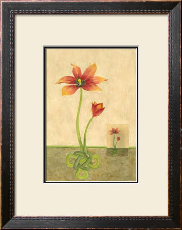 Entwined Tulips by Vanna Lam Pricing Limited Edition Print image