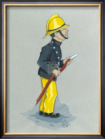 The Fireman by Simon Dyer Pricing Limited Edition Print image