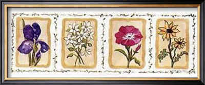 Floral Medley I by Charlene Winter Olson Pricing Limited Edition Print image