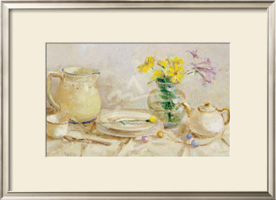 Tea With Daisies by Alicia Grau Pricing Limited Edition Print image