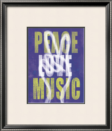 Peace, Love, Music by Erin Clark Pricing Limited Edition Print image