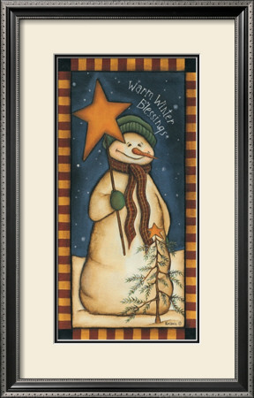 Warm Winter Blessings by Kim Lewis Pricing Limited Edition Print image