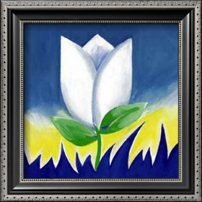 White Tulip Supreme by Alfred Gockel Pricing Limited Edition Print image