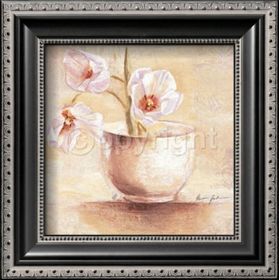 Cup Of White Tulips by Anna Gardner Pricing Limited Edition Print image