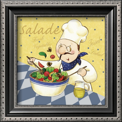 Salad Chef by Jane Maday Pricing Limited Edition Print image