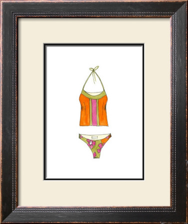 Beach Bikini Iv by Jennifer Goldberger Pricing Limited Edition Print image