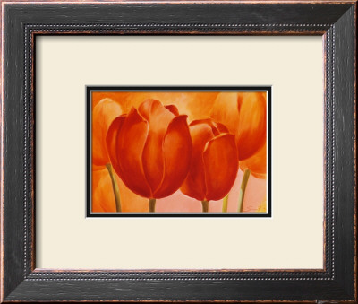 Peach Tulip by Susanne Bach Pricing Limited Edition Print image