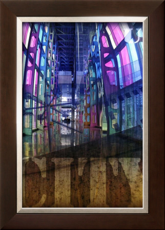 Urbanity Iii, Left Panel by Jean-Francois Dupuis Pricing Limited Edition Print image