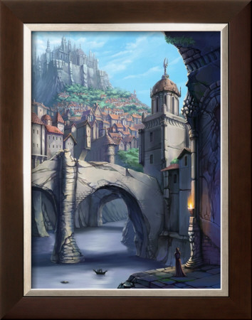 Castle Over The Town by Kyo Nakayama Pricing Limited Edition Print image
