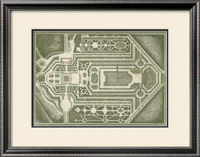 Courtly Garden Plan Iii by Sir Archibold Gravely Pricing Limited Edition Print image