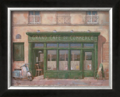 Grand Cafe Du Commerce by Simon Parr Pricing Limited Edition Print image