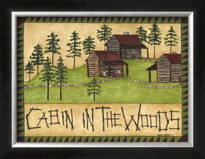 Cabin In The Woods by Cindy Shamp Pricing Limited Edition Print image