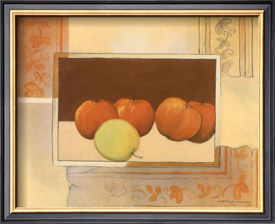 Four Red Apples by Heinz Hock Pricing Limited Edition Print image