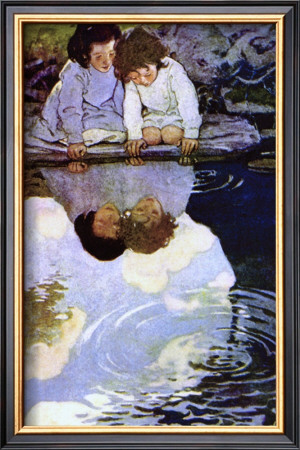 Looking-Glass River by Jessie Willcox-Smith Pricing Limited Edition Print image