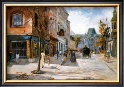 A Tour On Buade Street by Ginette Racette Pricing Limited Edition Print image
