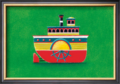Mississippi Steam Boat by Simon Hart Pricing Limited Edition Print image