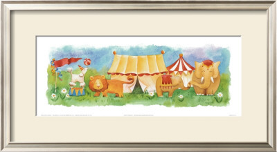 Circus Friends Ii by Wendy Darker Pricing Limited Edition Print image